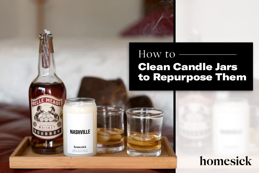 How to Remove Wax and Upcycle Candle Jars