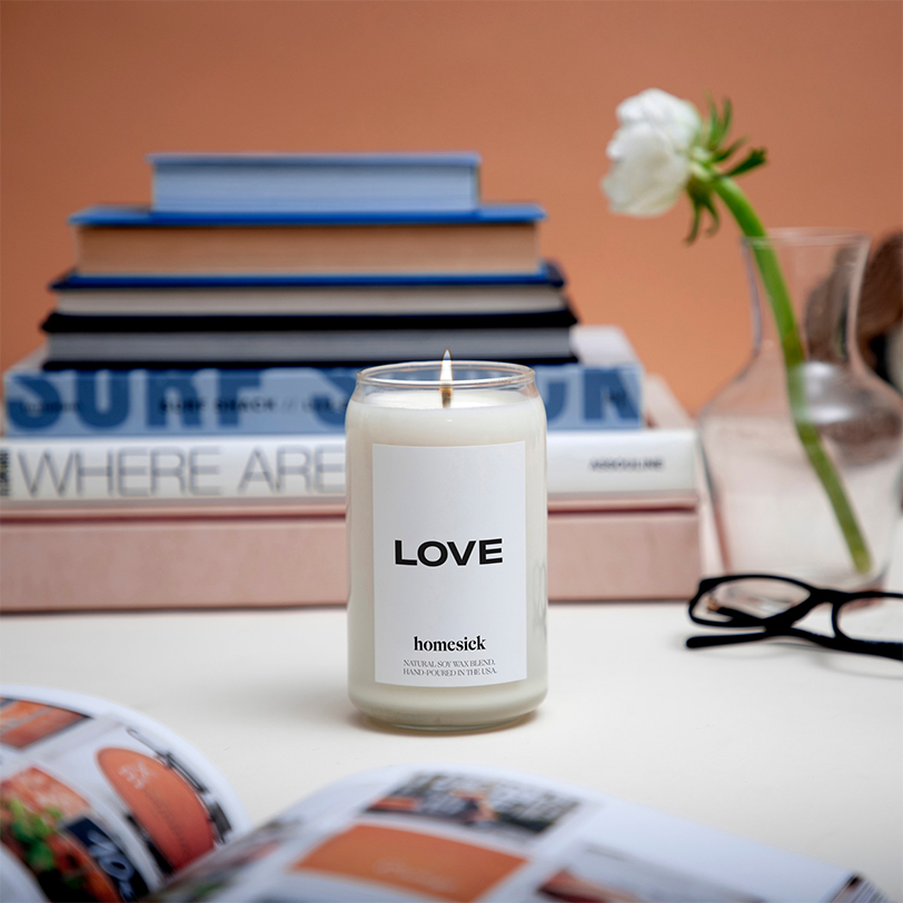 Love candle