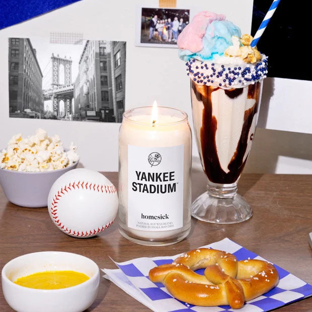 yankee stadium homesick candle