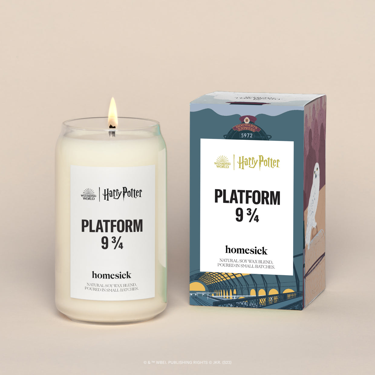 Platform 9 ¾ Candle - Harry Potter Platform 9 ¾ | Homesick