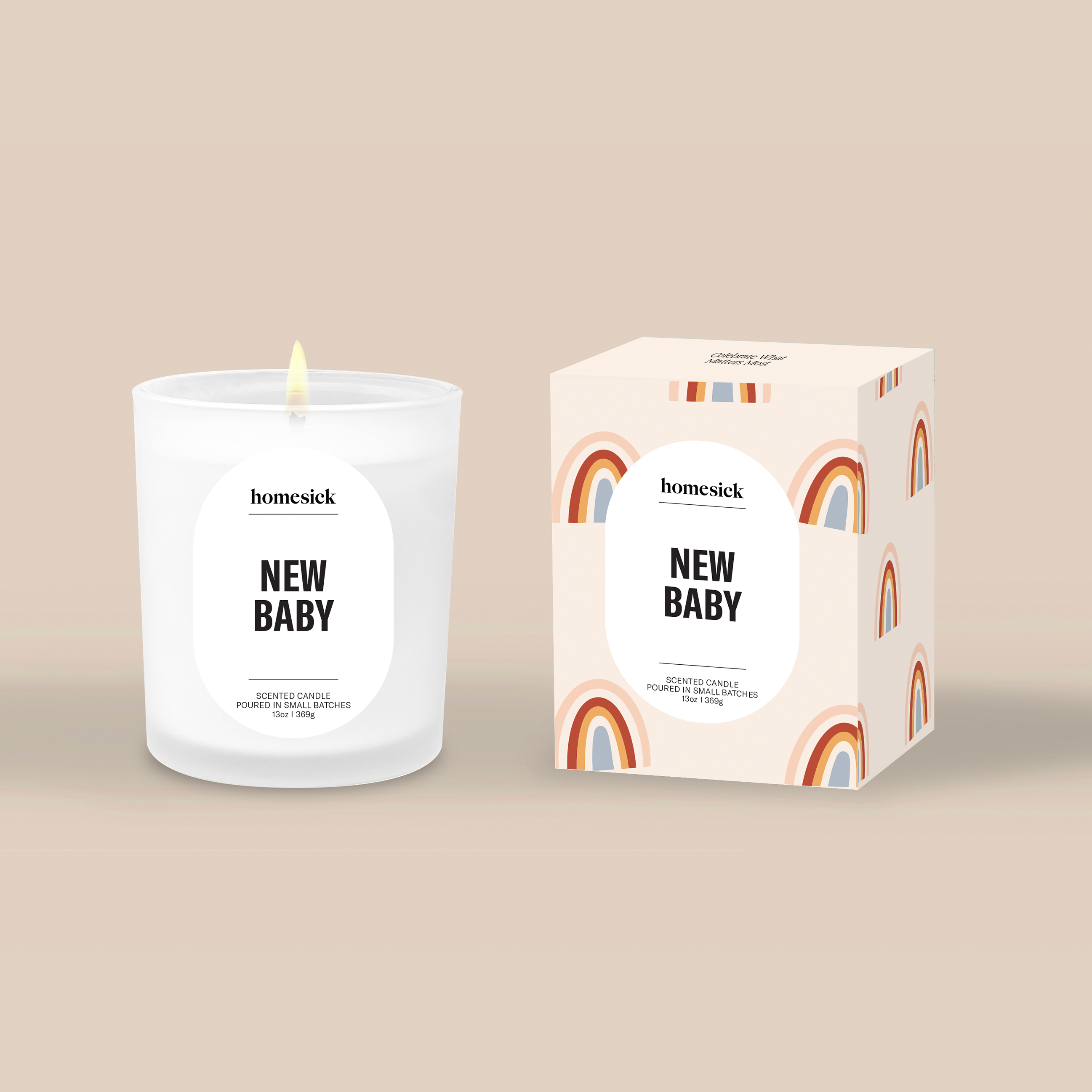 New Baby Candle - Baby Shower Candle Gifts | Homesick