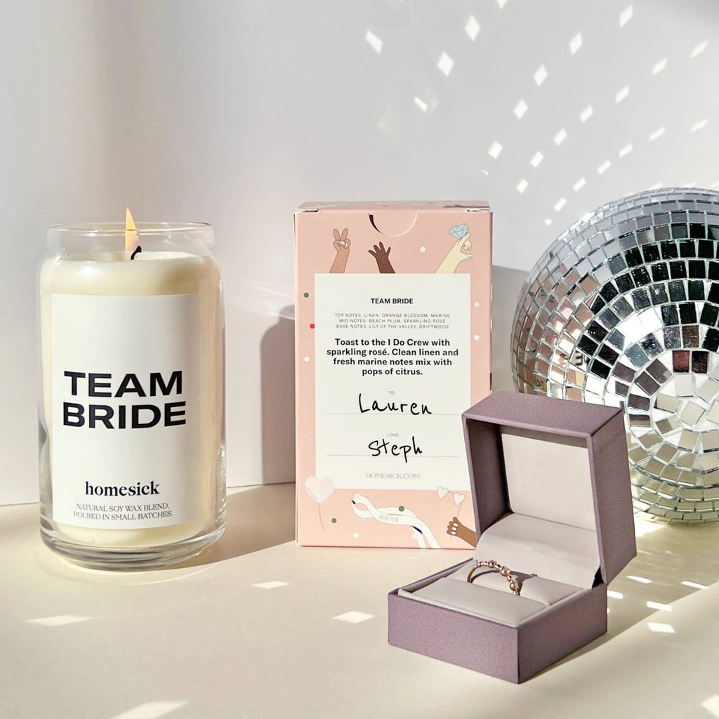 Team Bride Candle - Bridal Shower Candle