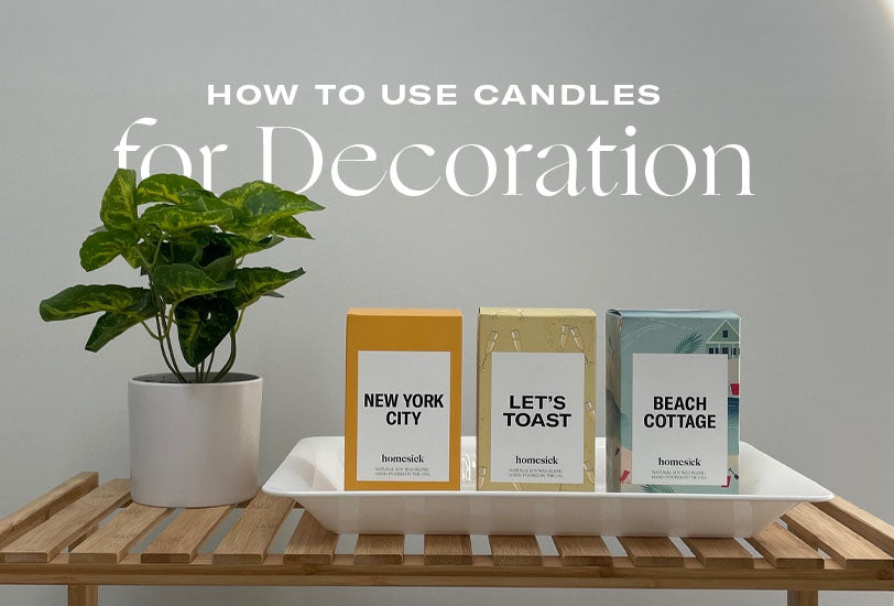 How to Use Candles for Decoration