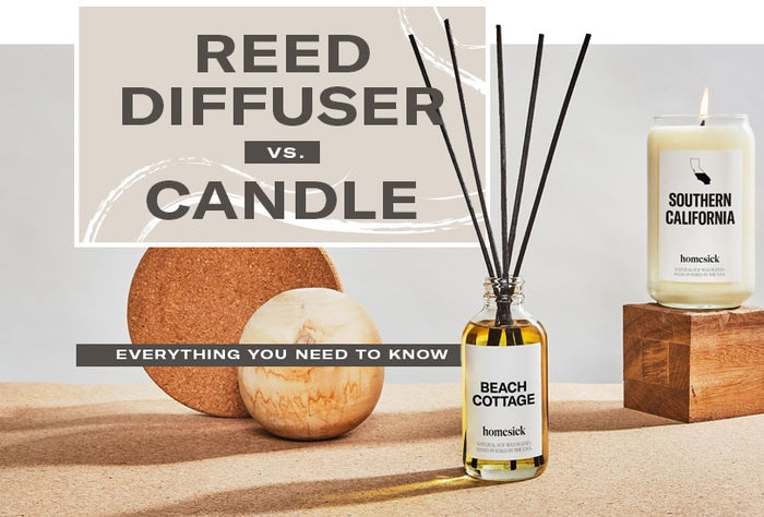 Reed Diffuser vs. Candle: Everything You Need to Know – Homesick