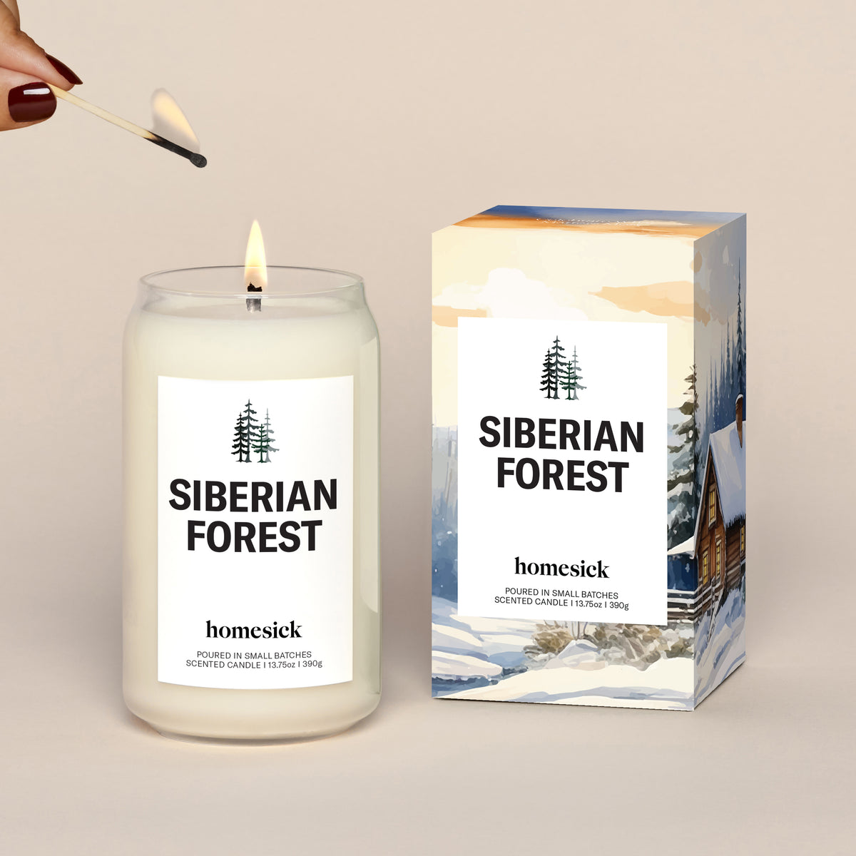 Siberian Forest Candle