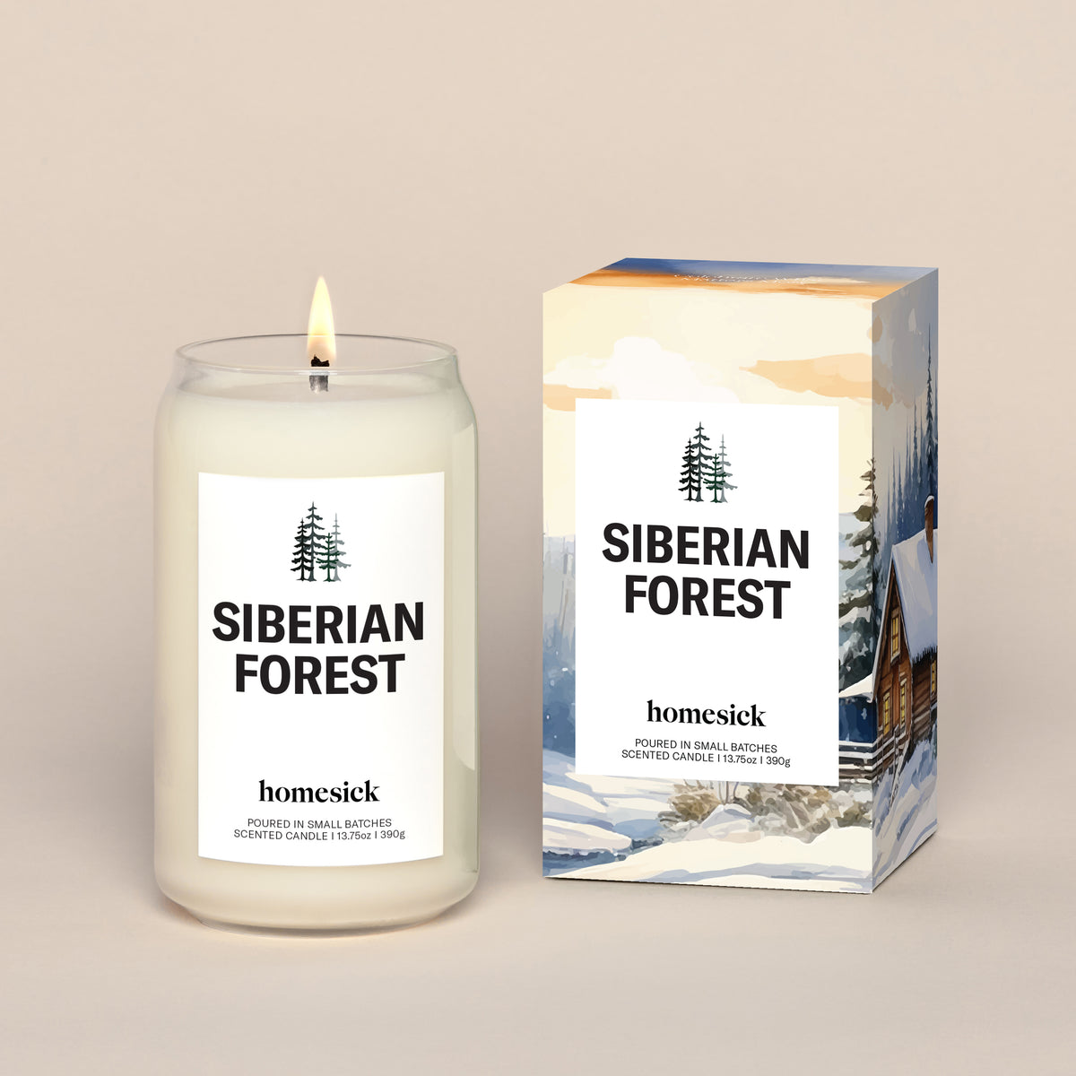 Siberian Forest Candle
