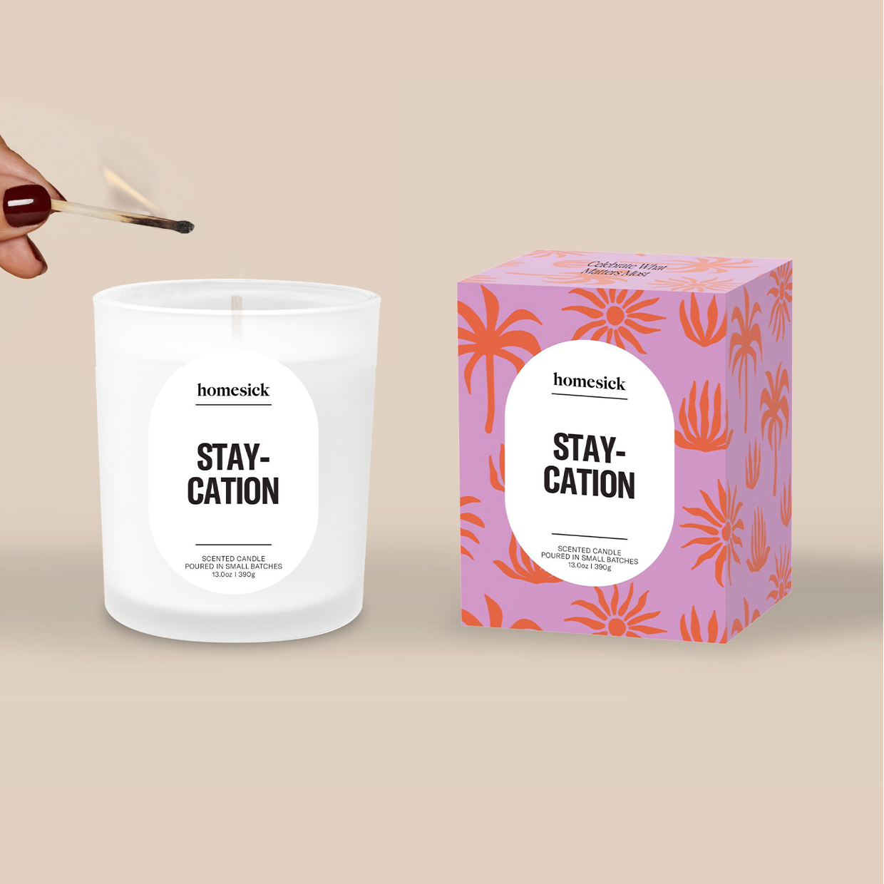 Stay-Cation Candle