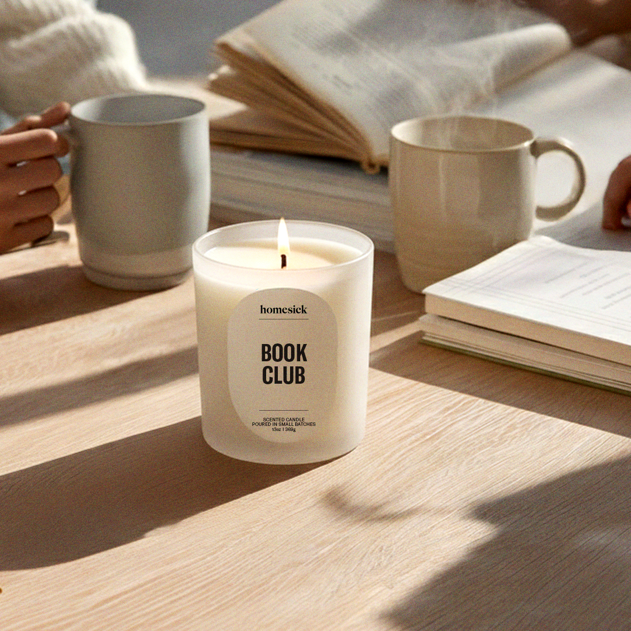 Book Club Candle