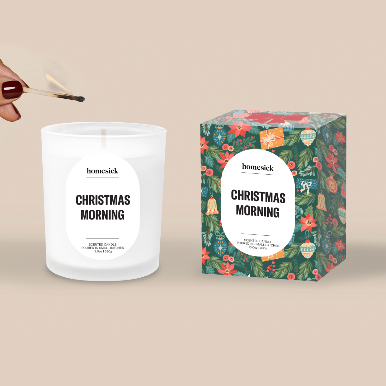 Christmas Morning Candle