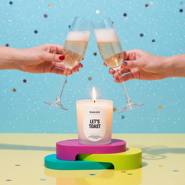 Let's Toast Candle