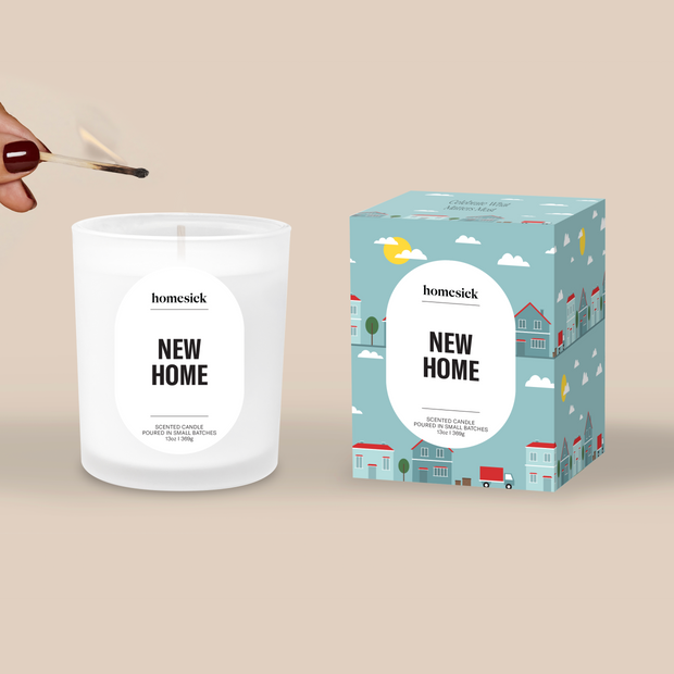 New Home Candle