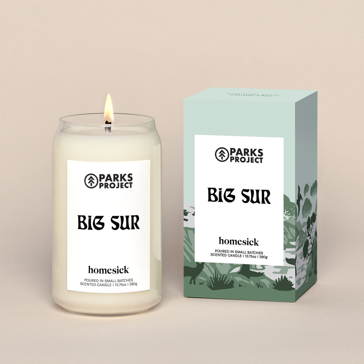 Parks Project Big Sur Candle