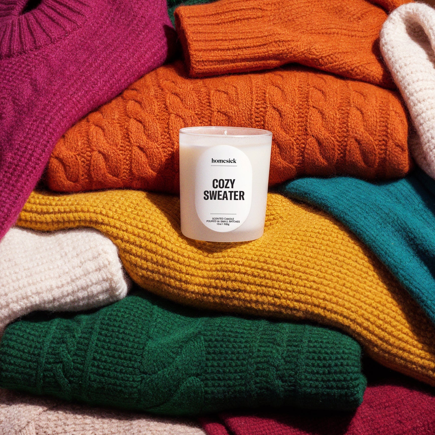 Cozy Sweater Candle – Homesick