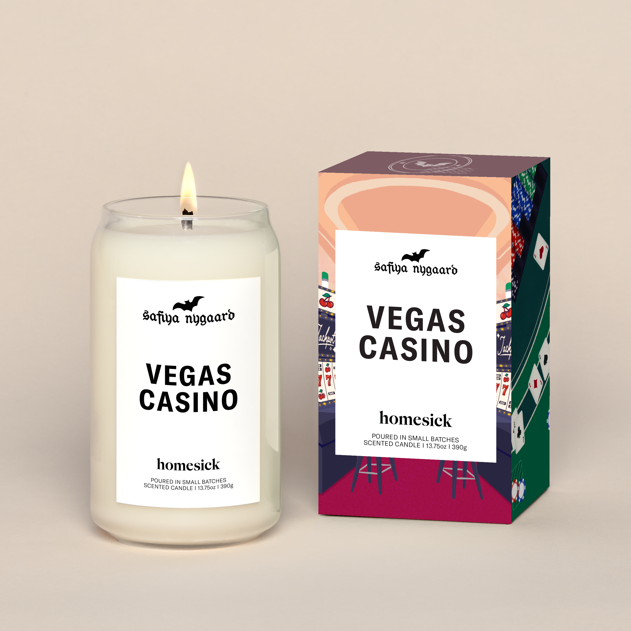 Safiya Nygaard Vegas Casino Candle