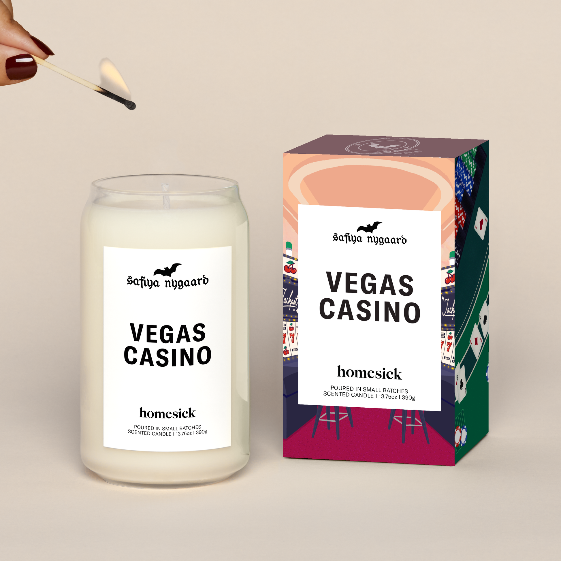 Safiya Nygaard Vegas Casino Candle