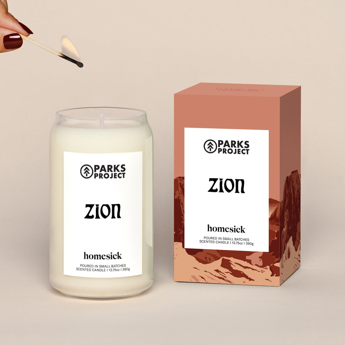 Parks Project Zion Candle