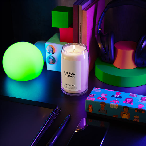 I'm Too Clean Candle