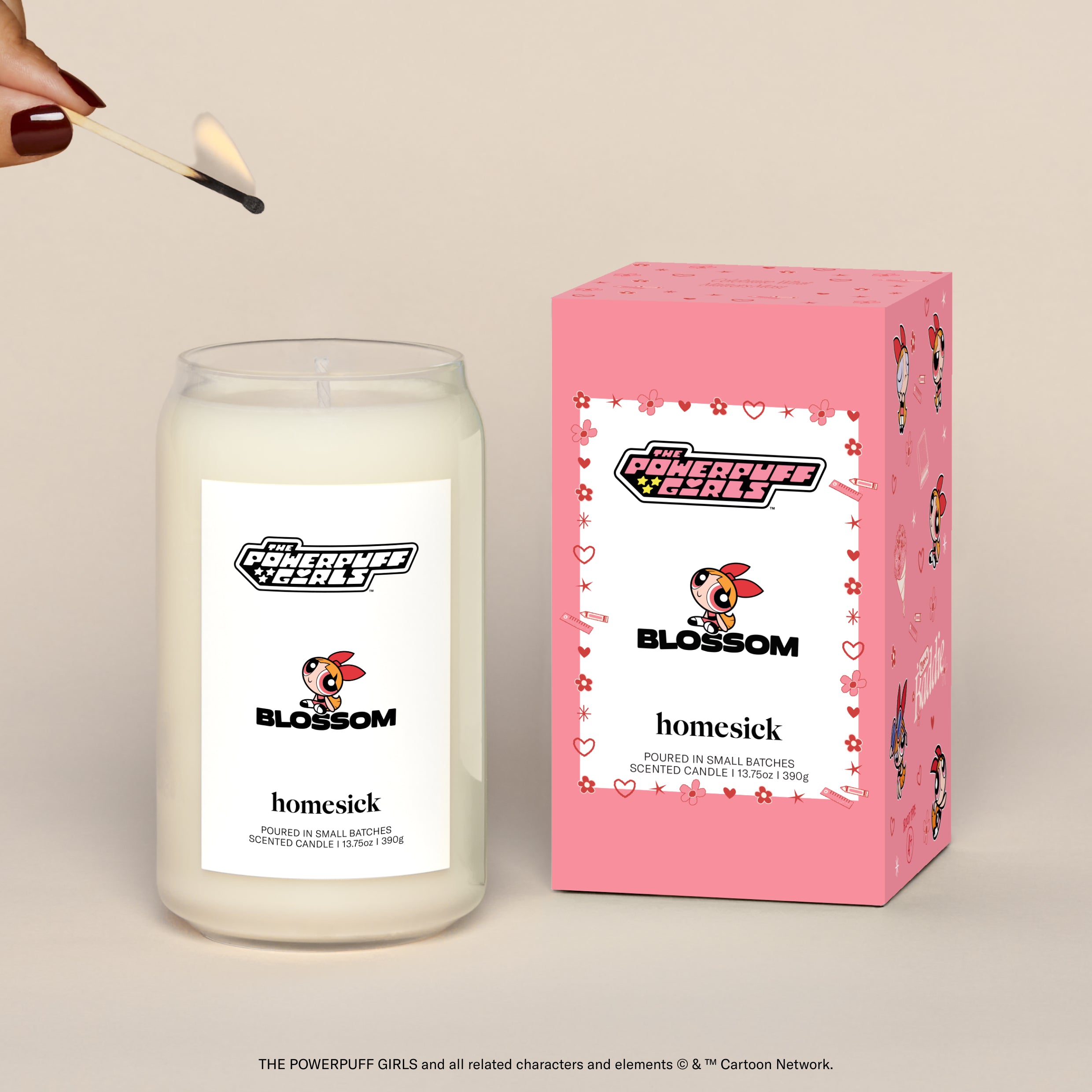 The Powerpuff Girls Blossom Candle