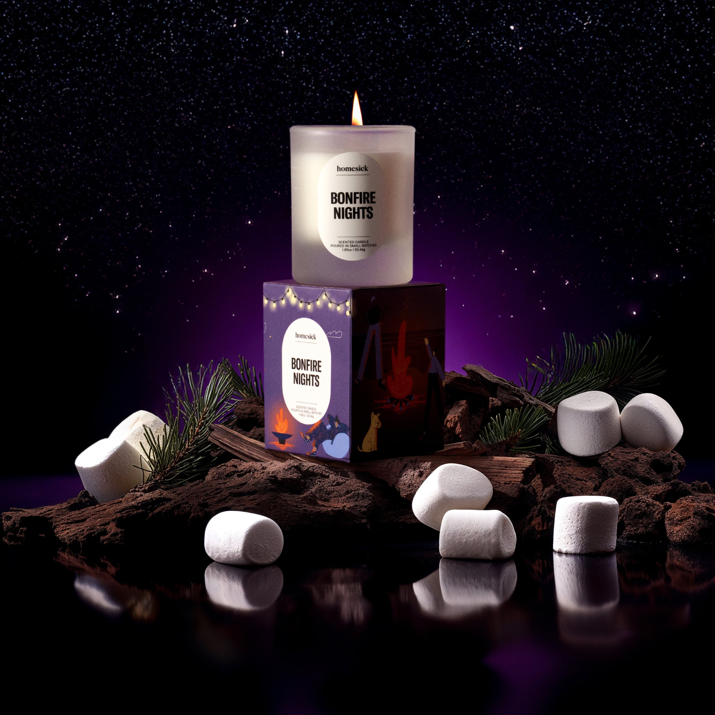Bonfire Nights Mini Candle – Homesick