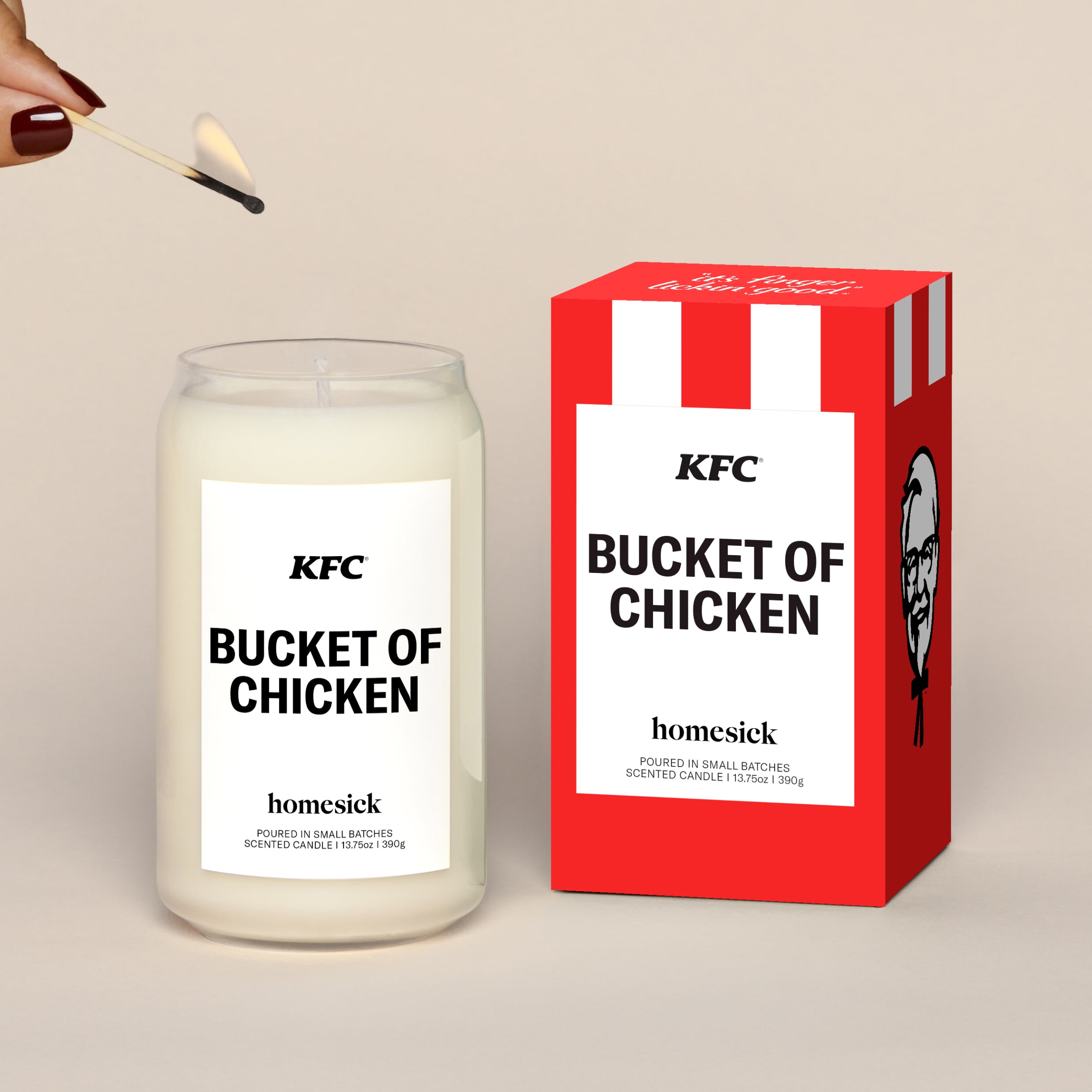 KFC Bucket Of Chicken Candle – Homesick