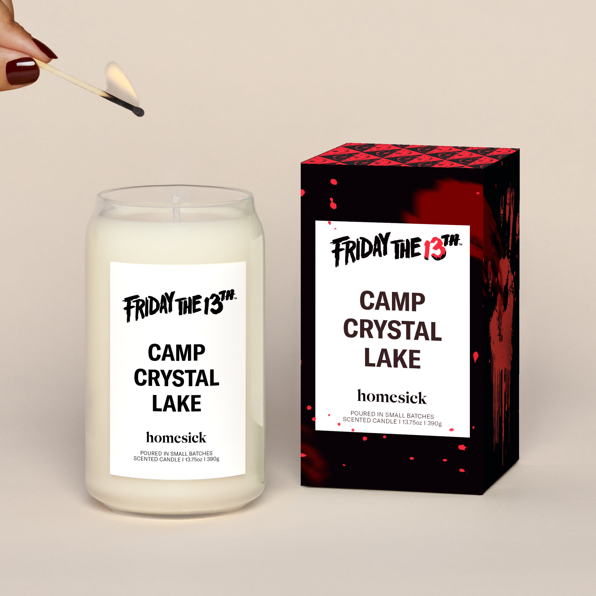 Camp Crystal Lake Candle – Homesick