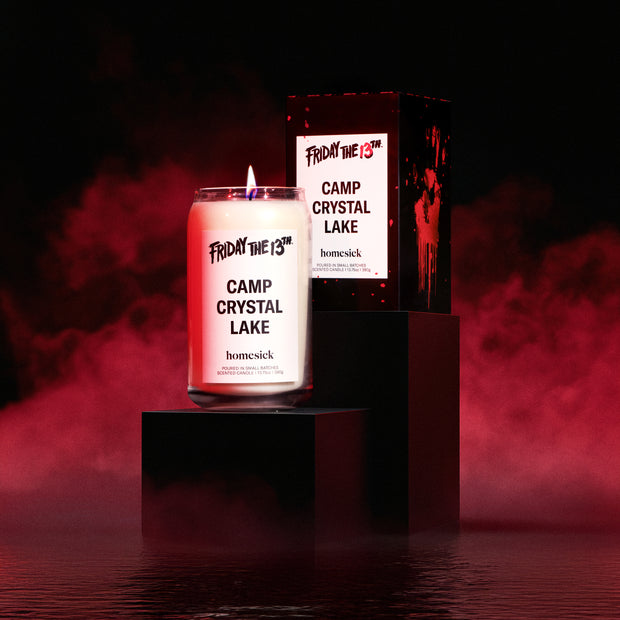Camp Crystal Lake Candle