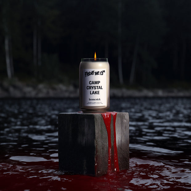 Camp Crystal Lake Candle