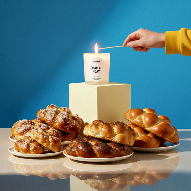 Challah-Day Candle