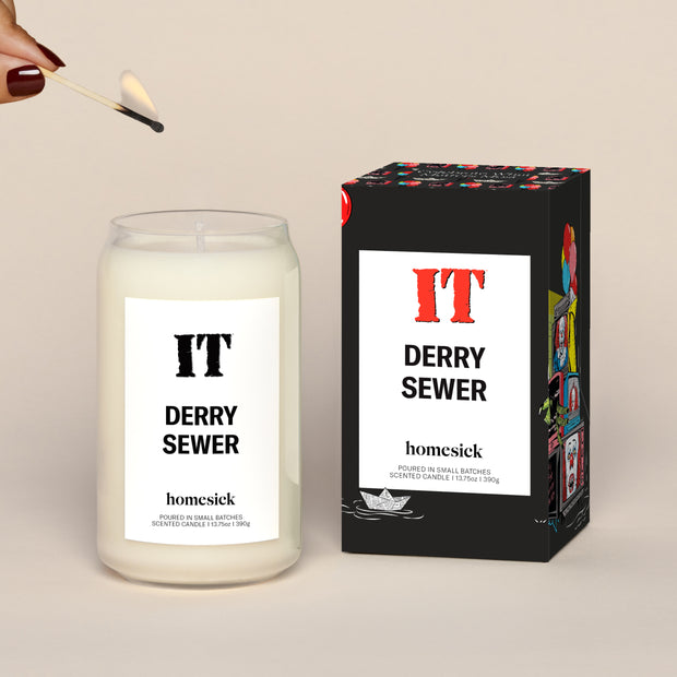 Derry Sewer Candle