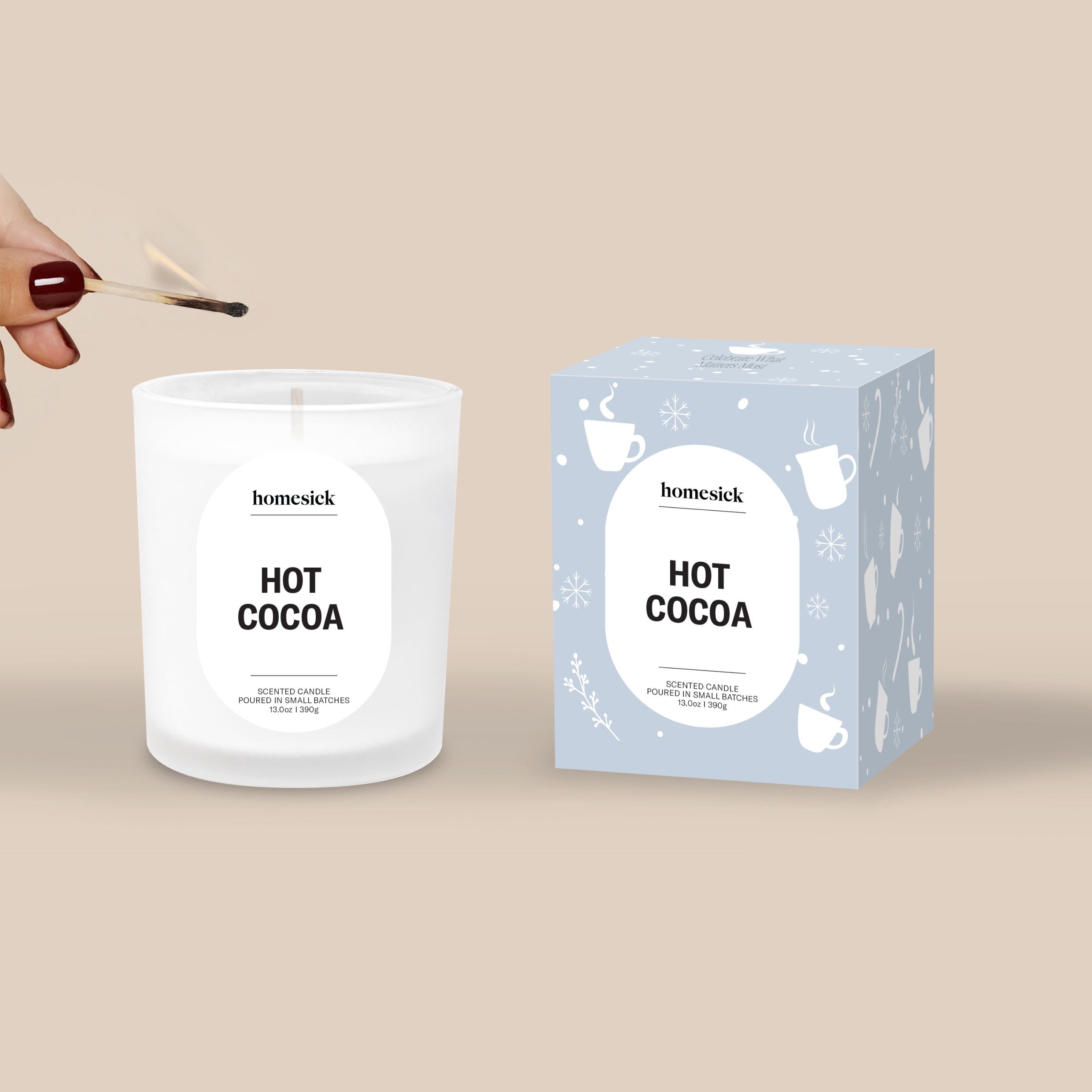 Hot Cocoa Candle
