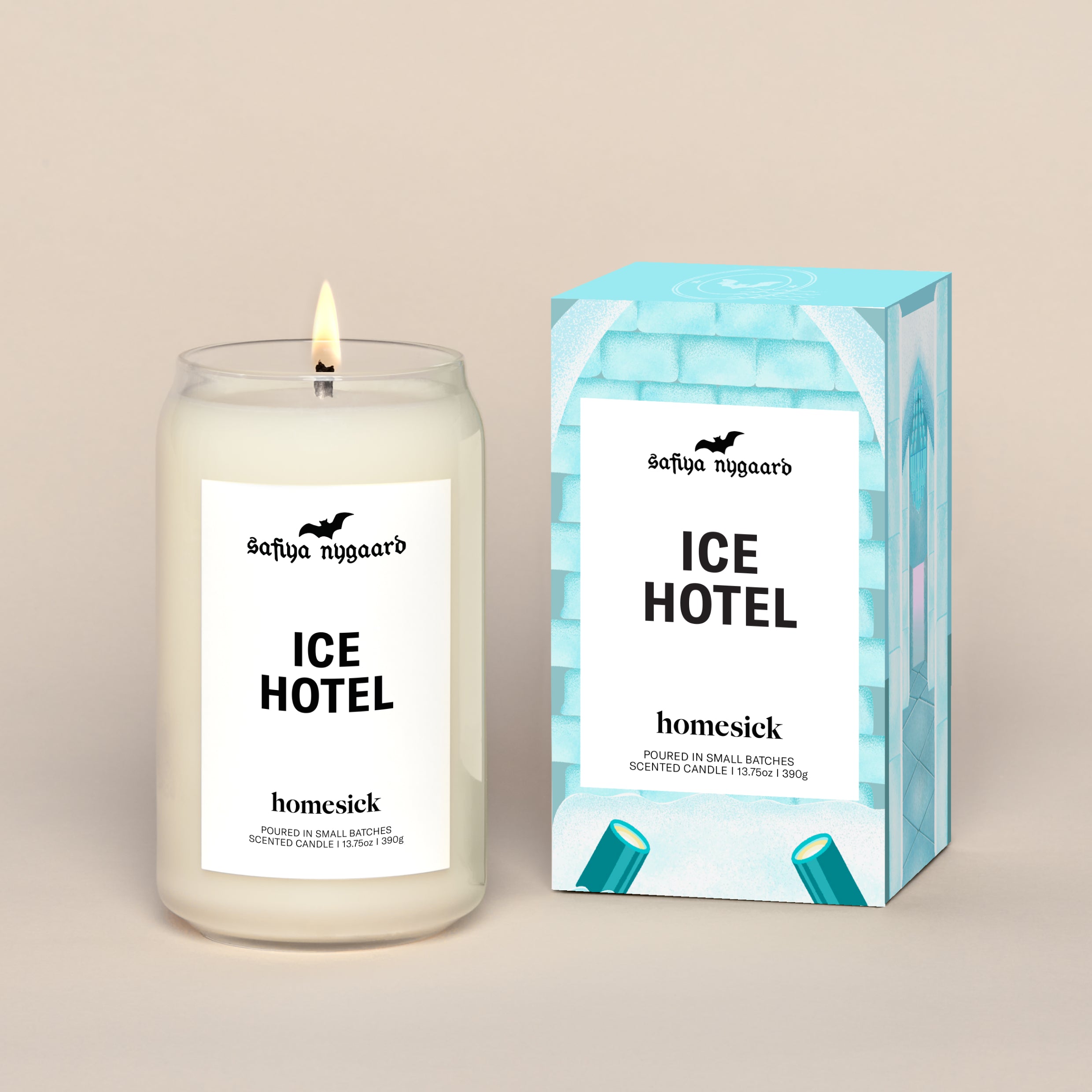 Safiya Nygaard Ice Hotel Candle