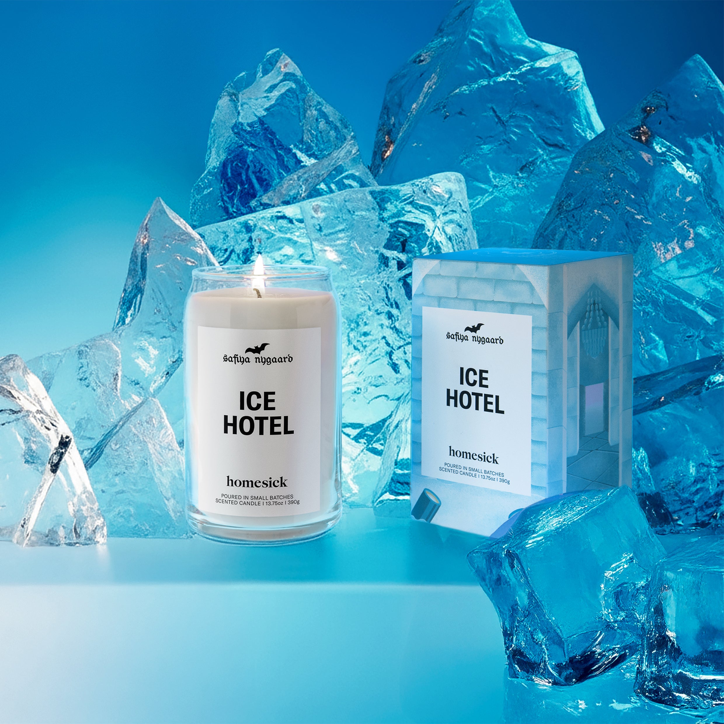 Safiya Nygaard Ice Hotel Candle