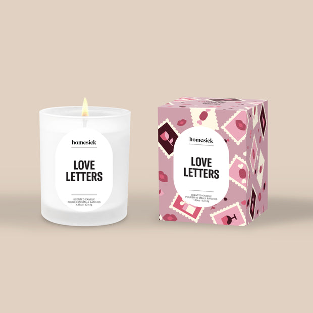 Love Letters Mini Candle