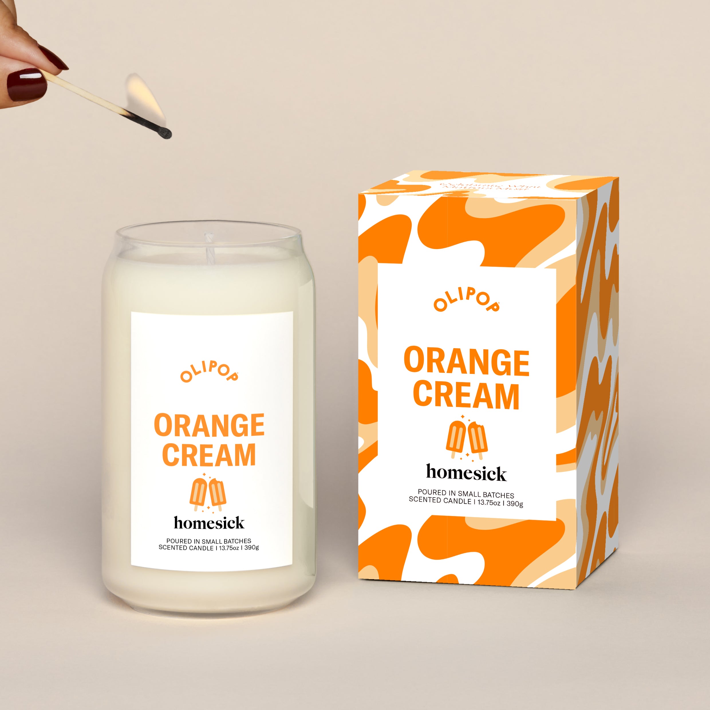 Olipop Orange Cream Candle – Homesick Olipop Orange Cream Candle – Homesick
