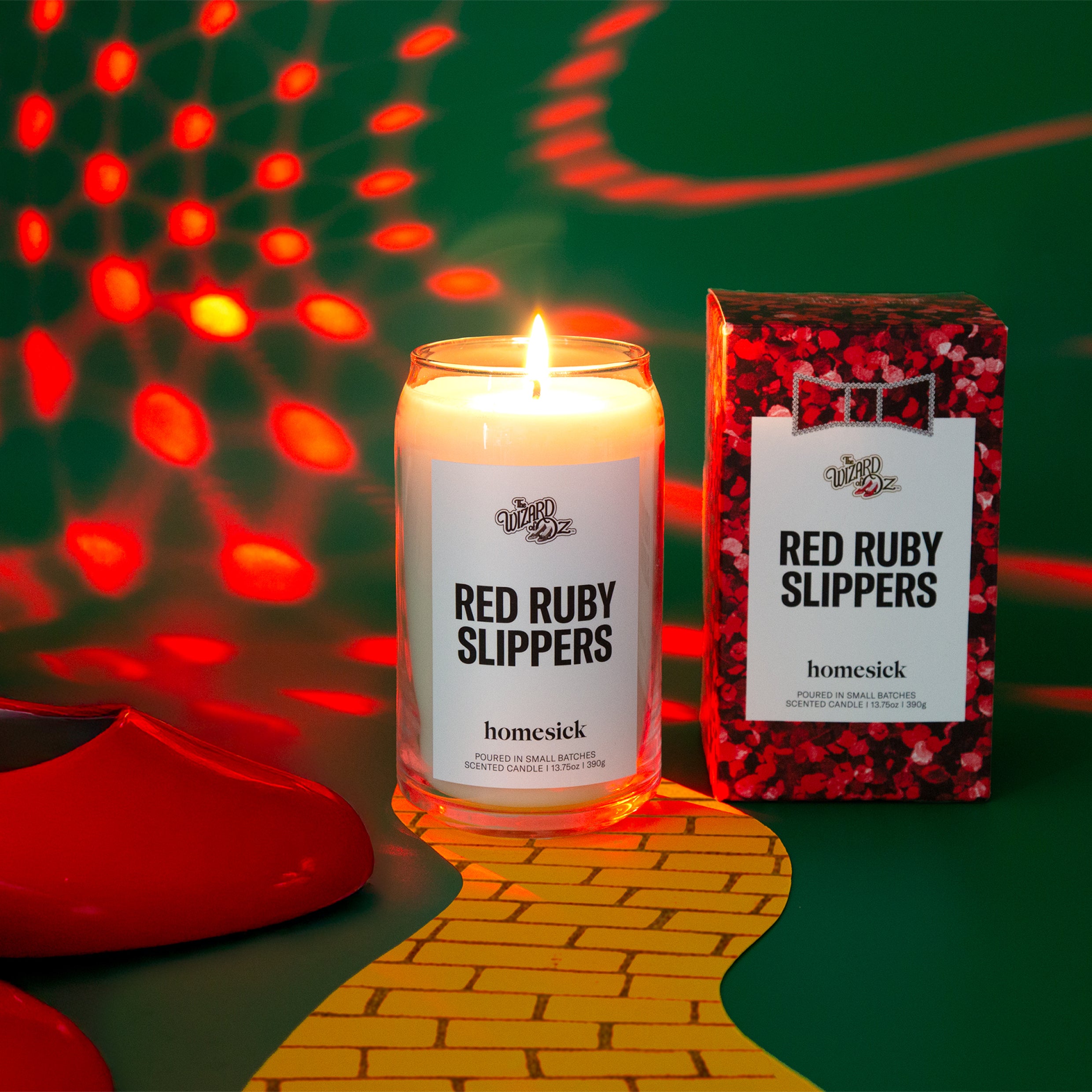 The Wizard Of Oz - Ruby Red Slippers Candle – Homesick
