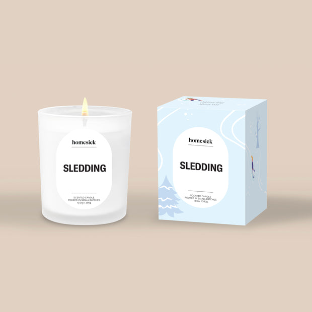 Sledding Candle