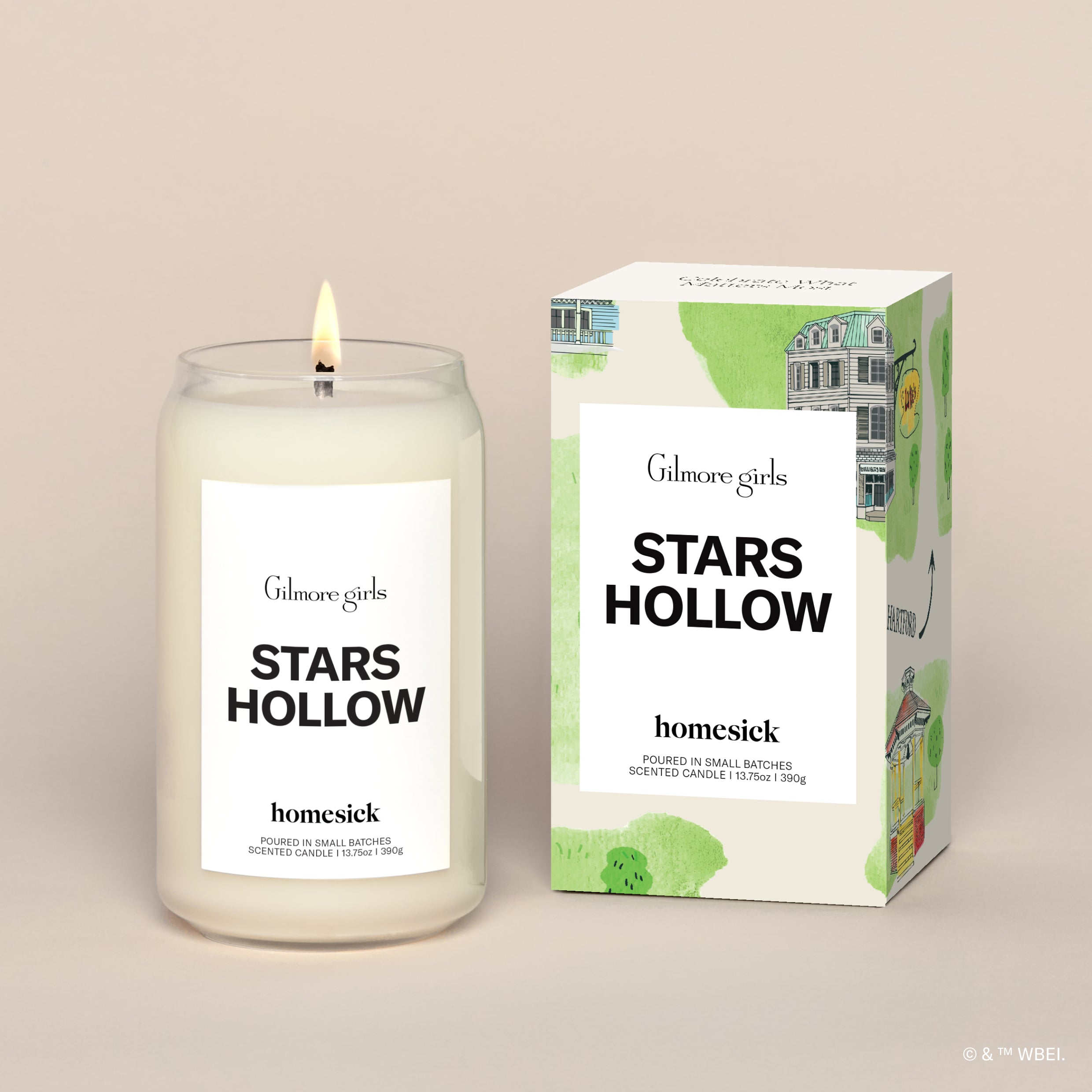 Gilmore Girls Stars Hollow Candle