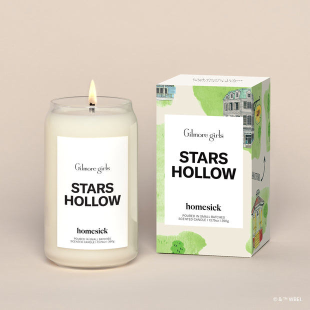 Gilmore Girls Stars Hollow Candle
