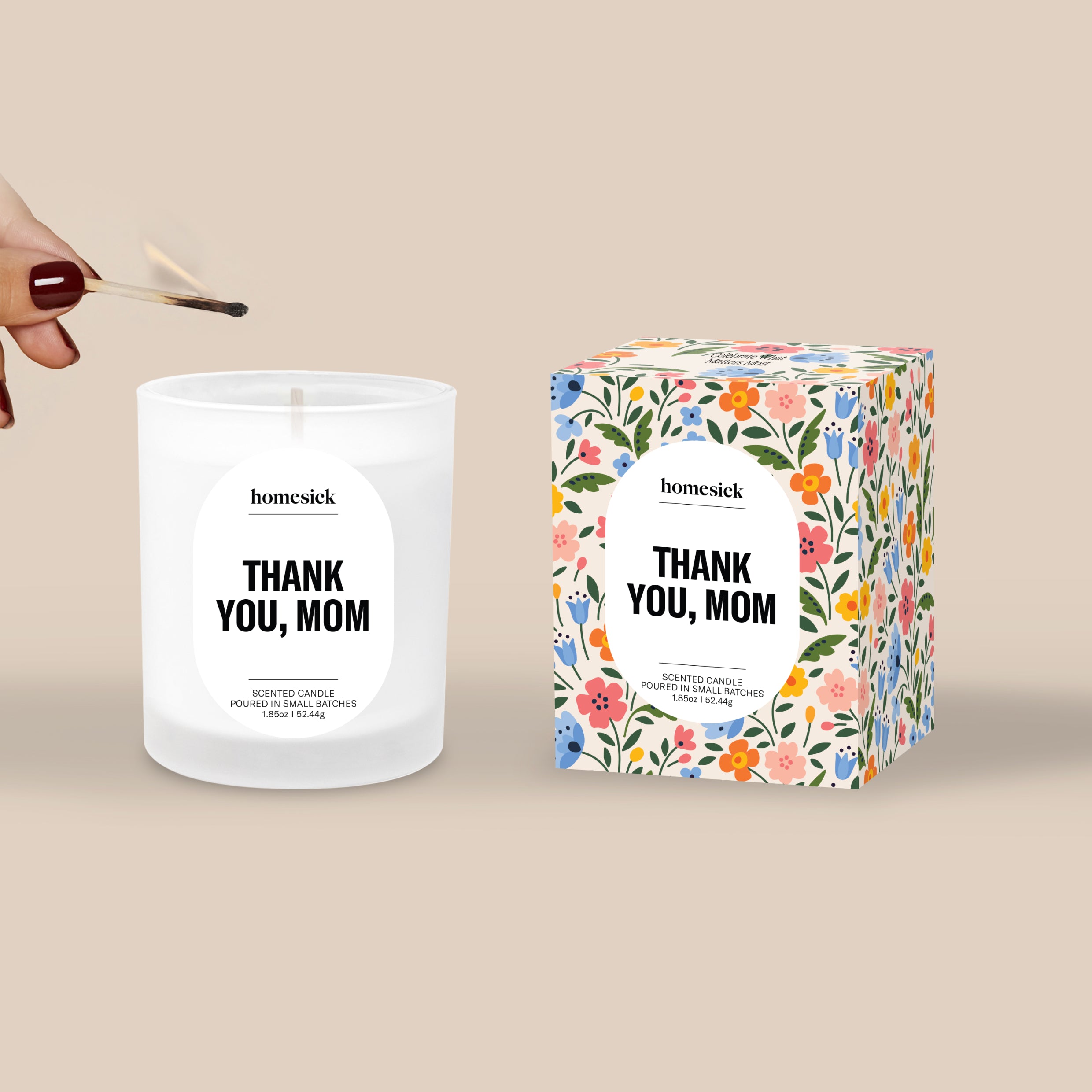 Thank You, Mom Mini Candle