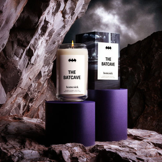 The Batcave Candle