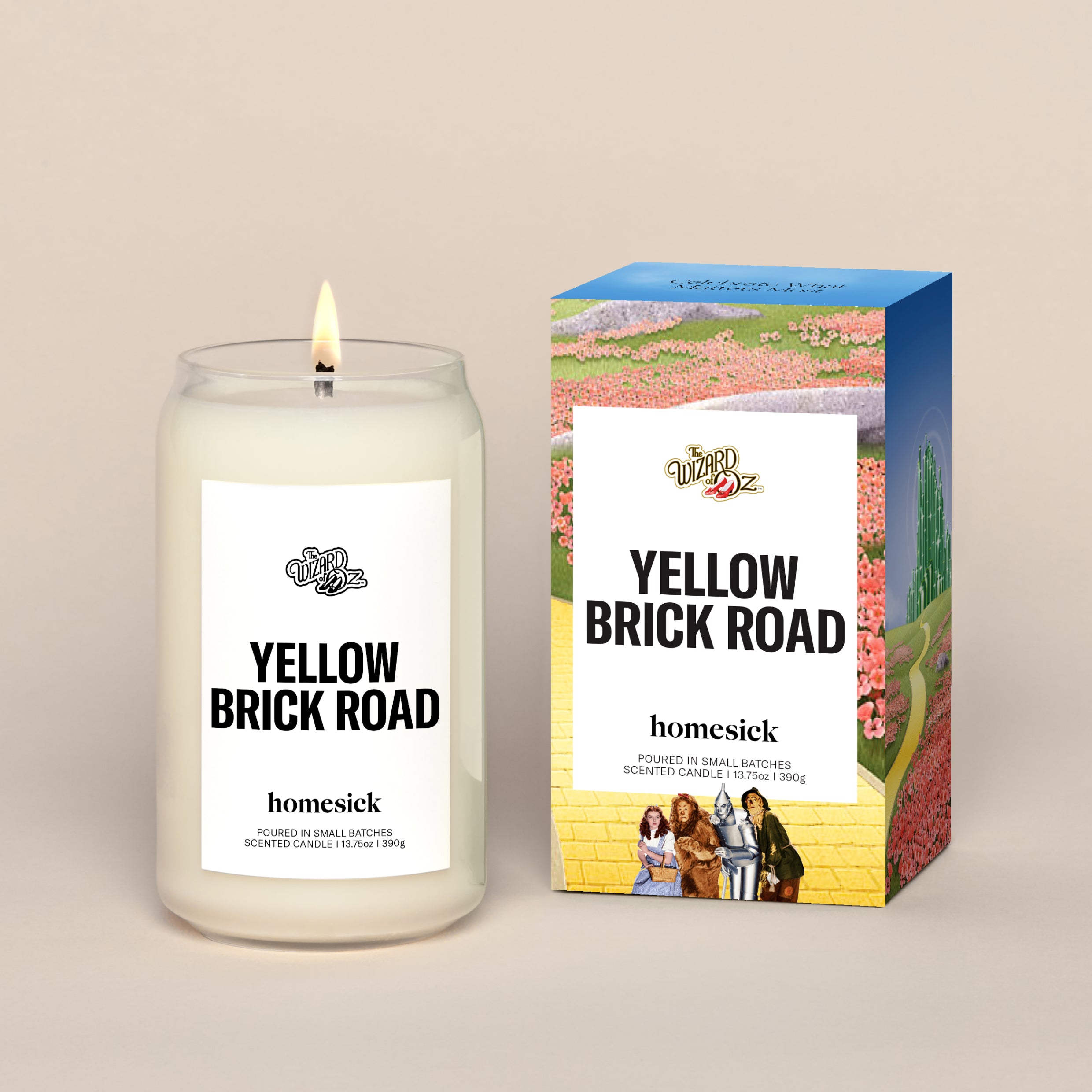 The Wizard Of Oz - Yellow Brick Road Candle