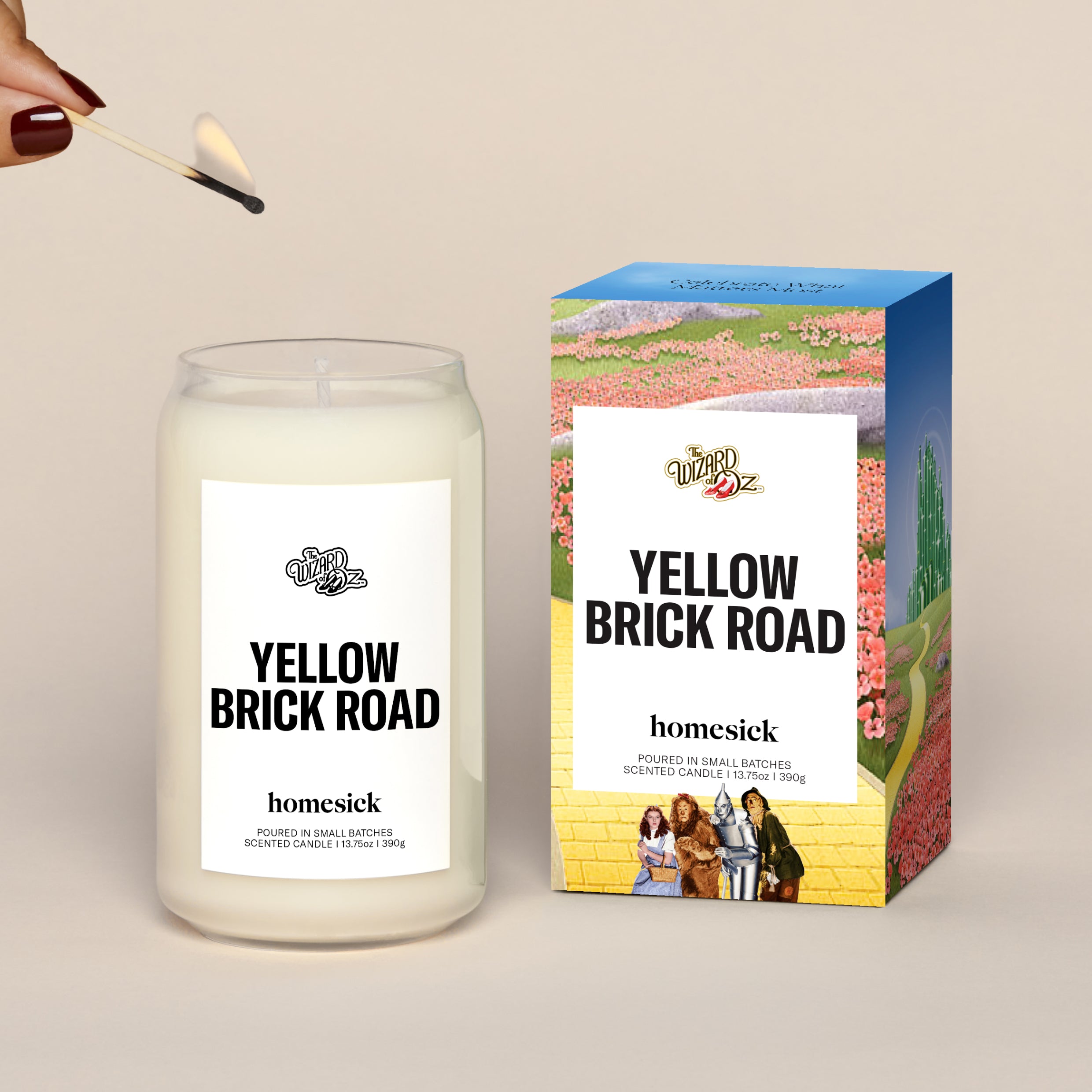 The Wizard Of Oz - Yellow Brick Road Candle – Homesick