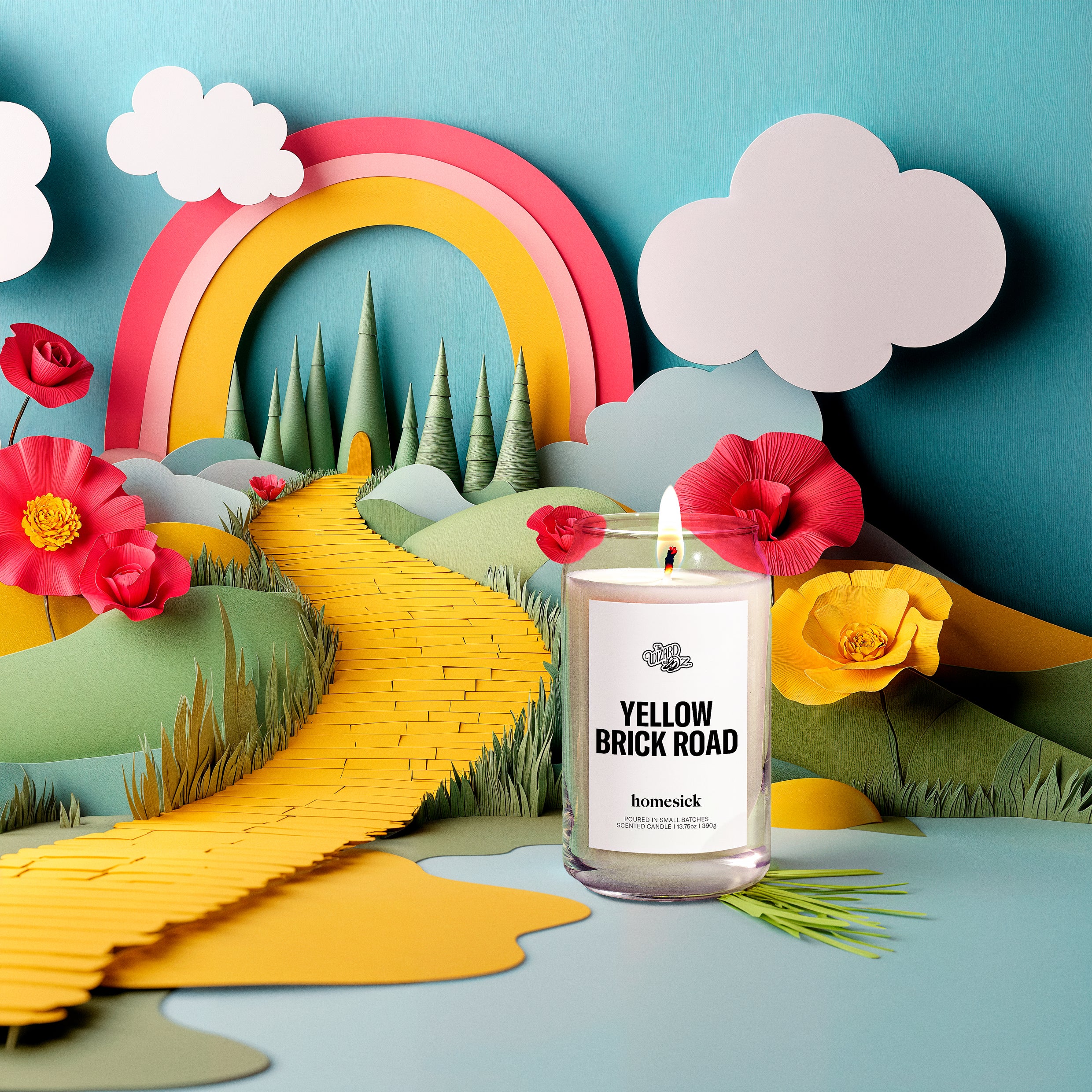 The Wizard Of Oz - Yellow Brick Road Candle