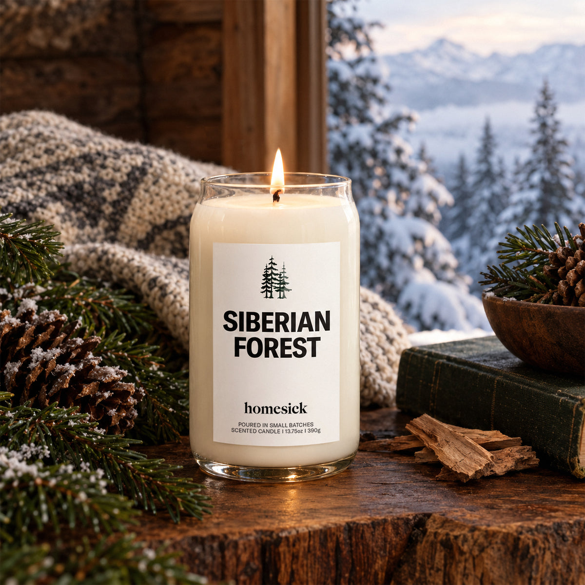 Siberian Forest Candle