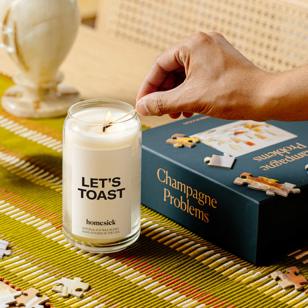 Let's Toast Candle