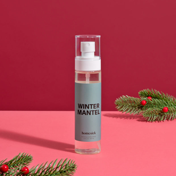 Winter Mantel Linen & Room Spray