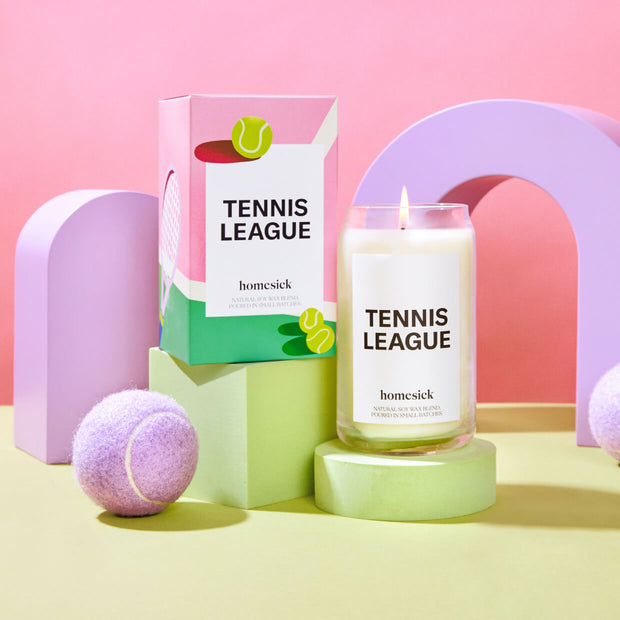 Tennis League Candle