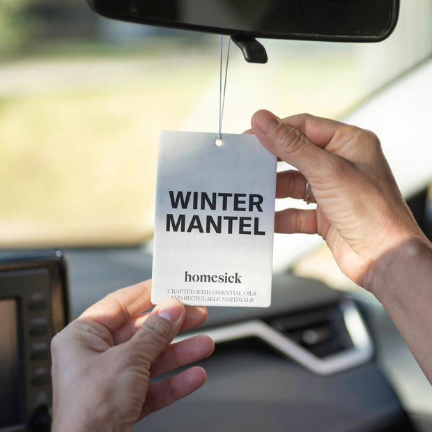 Winter Mantel Car Freshener